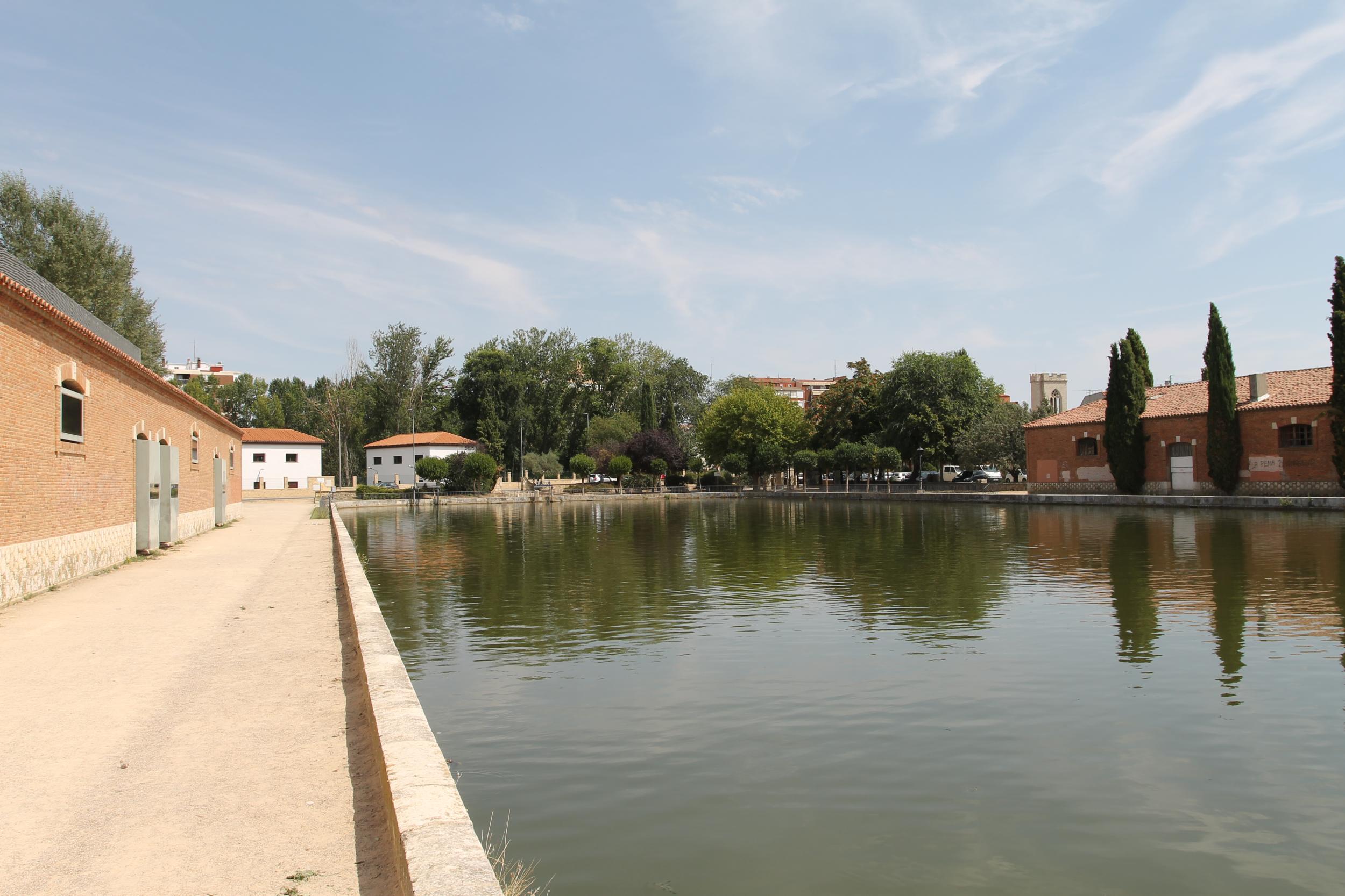 Darsena de Palencia, Canal de Castilla