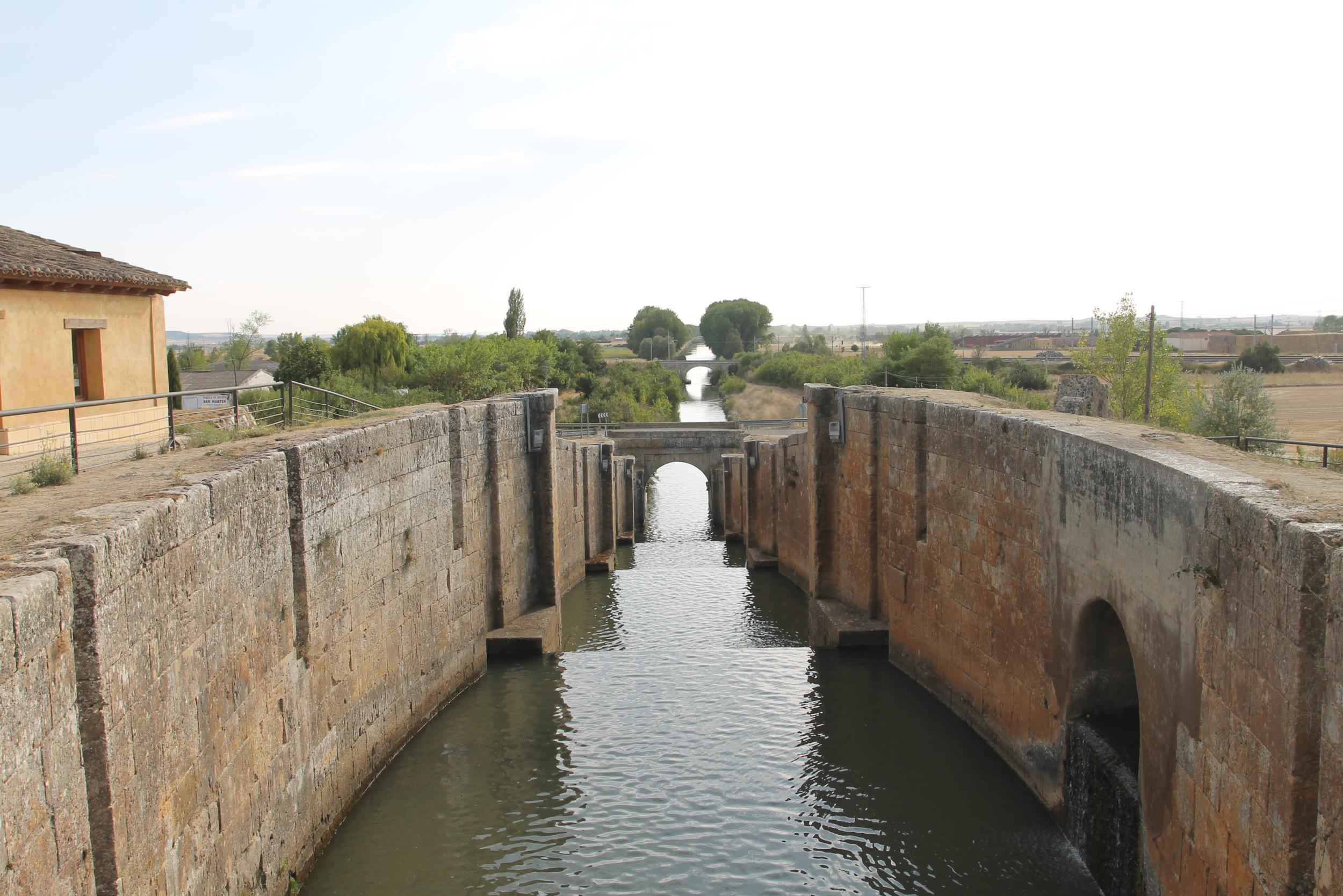 Esclusa 17y18y19y20, Canal de Castilla