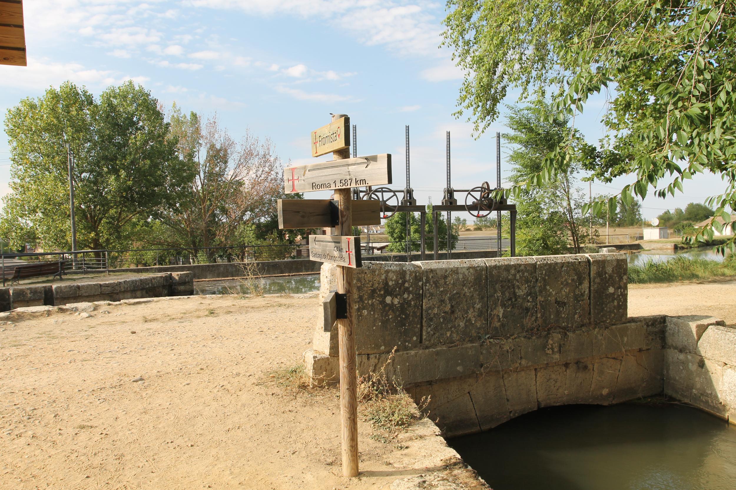 Esclusa 17y18y19y20, Canal de Castilla