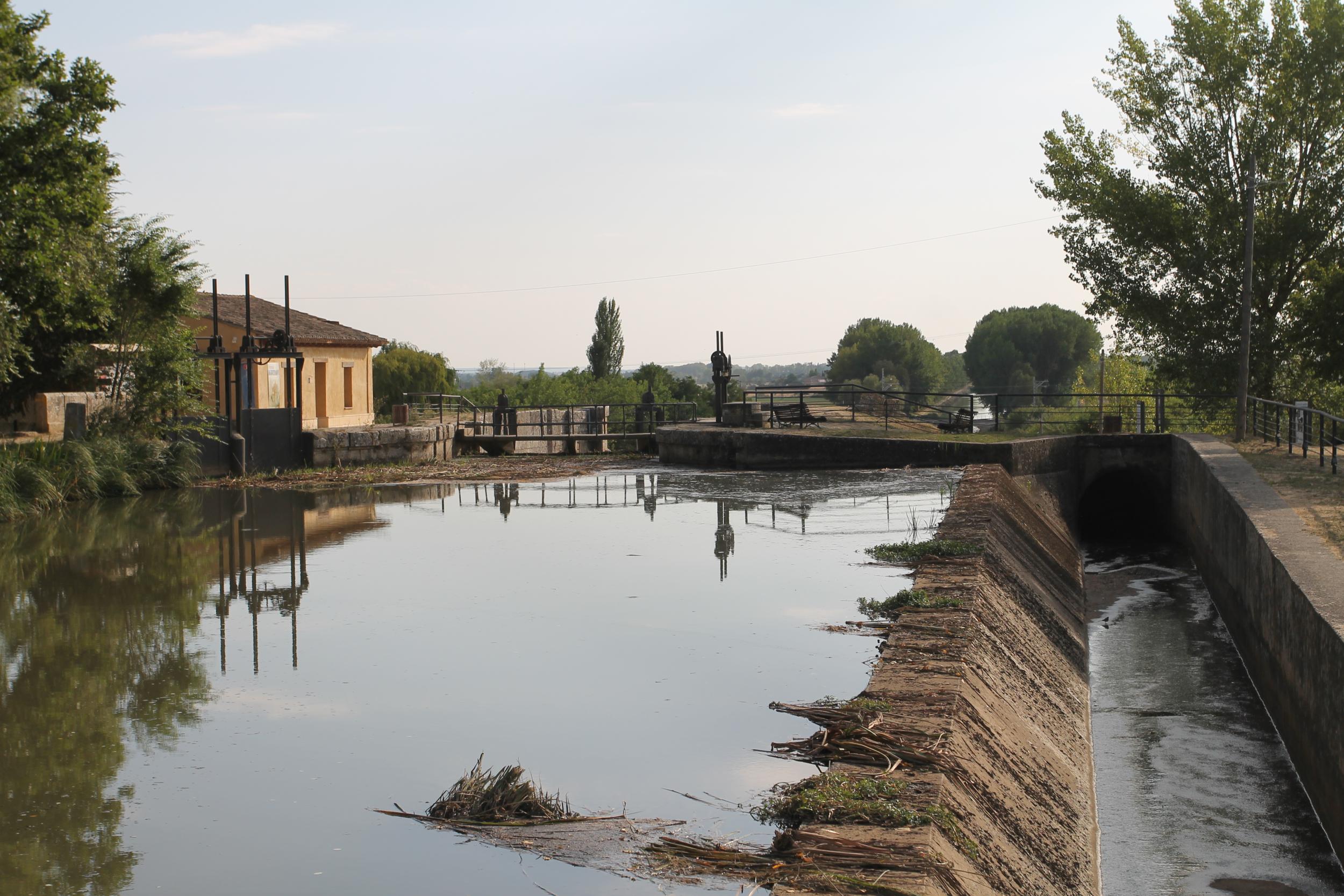 Esclusa 17y18y19y20, Canal de Castilla