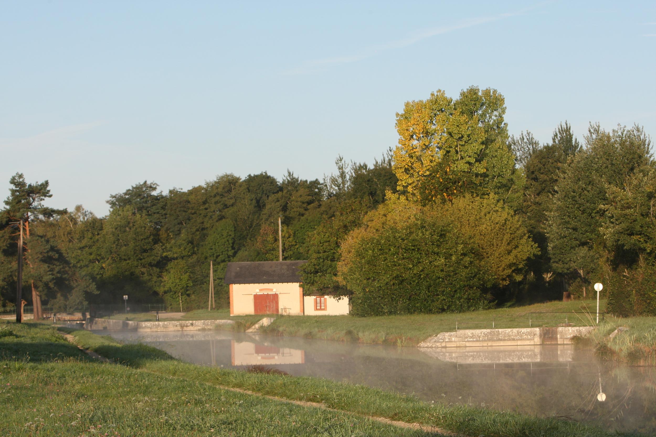 Sluis Combreux, Canal d'Orleans