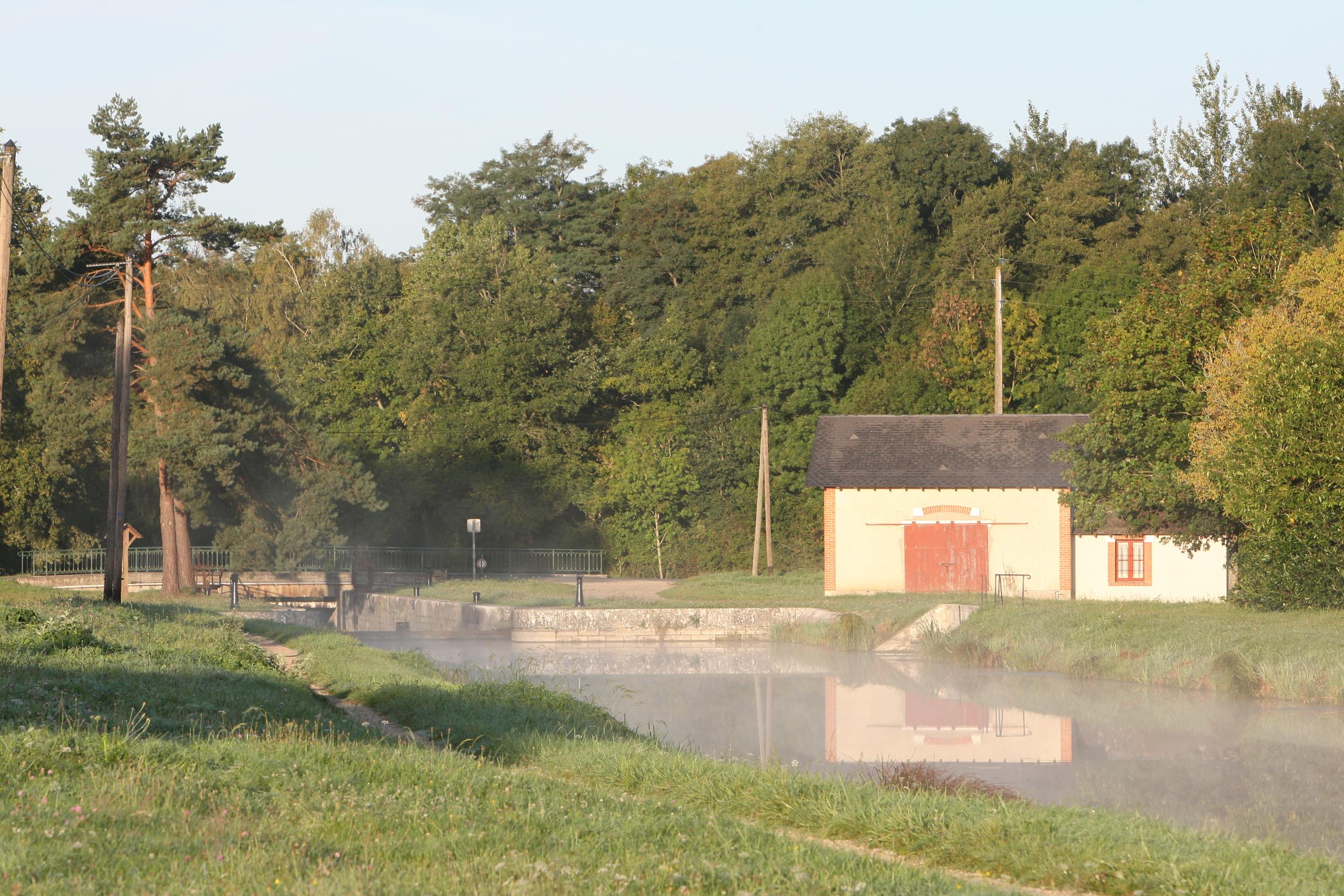 Sluis Combreux, Canal d'Orleans