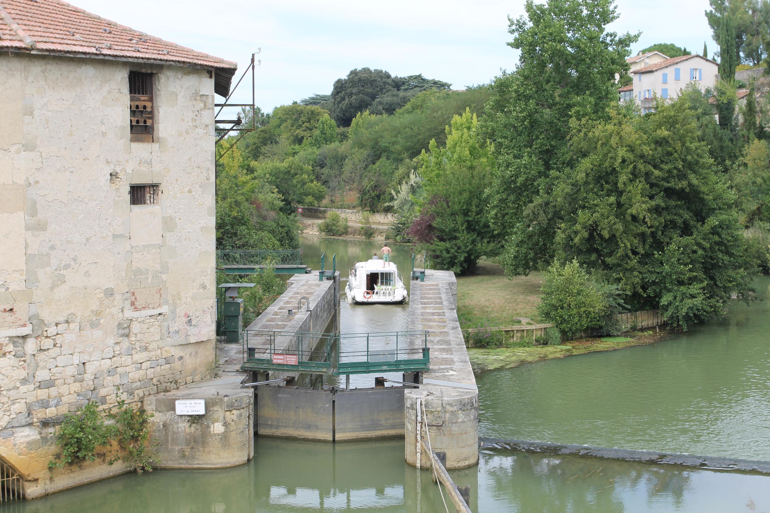 Sluis Nérac, Baïse