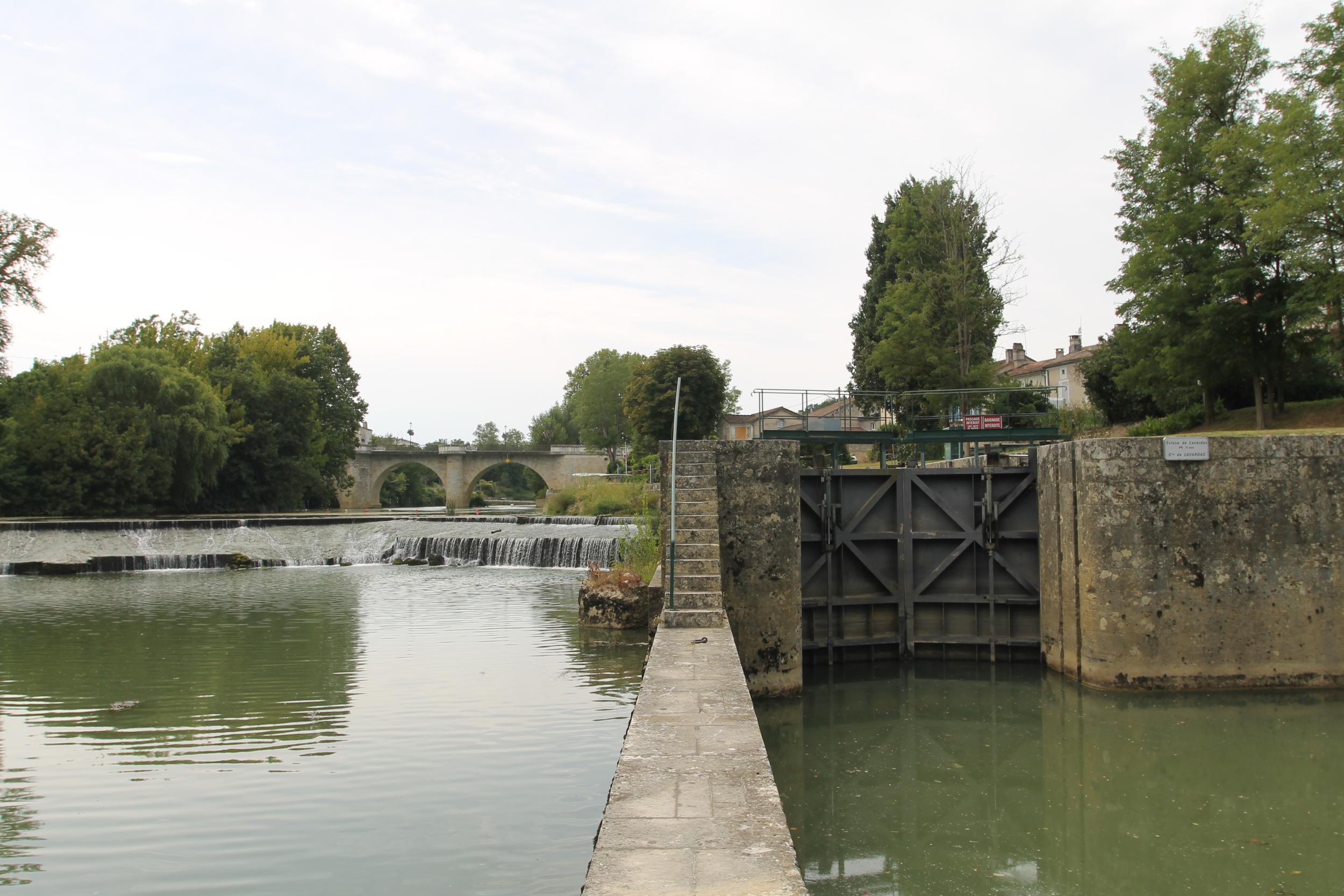 Sluis Lavardac, Baïse