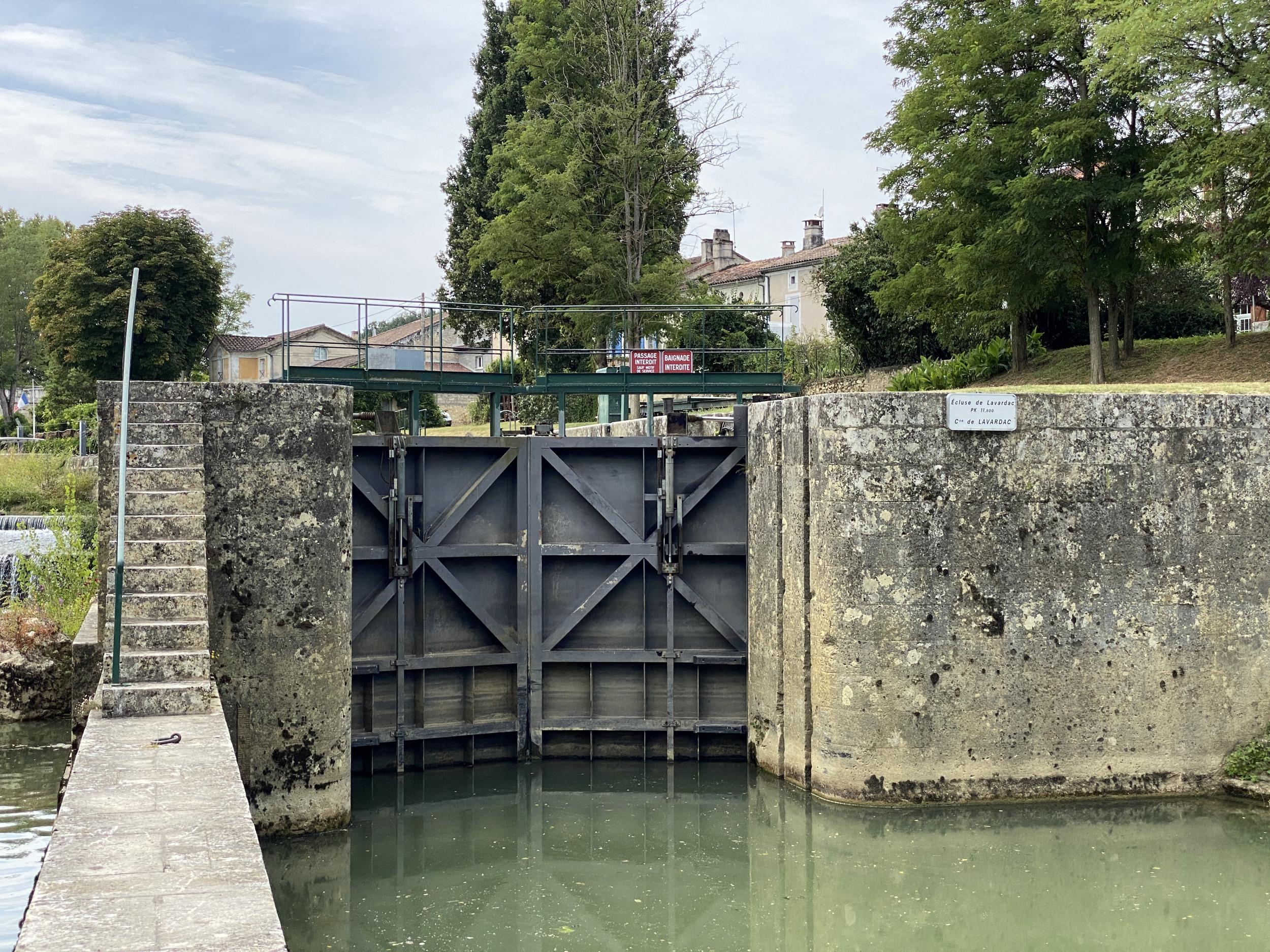 Sluis Lavardac, Baïse