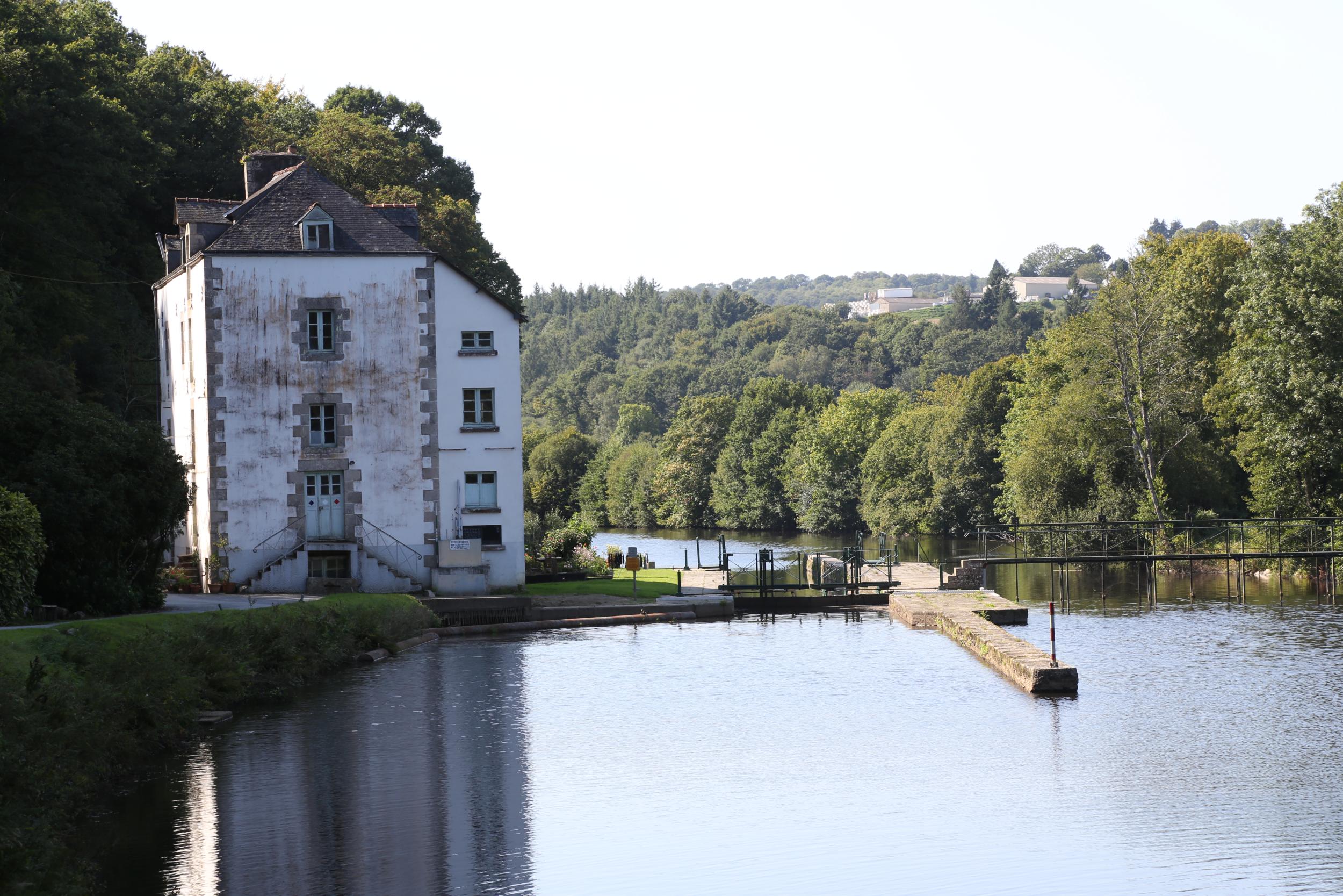 Sluis Moulin le Roc'h, Blavet