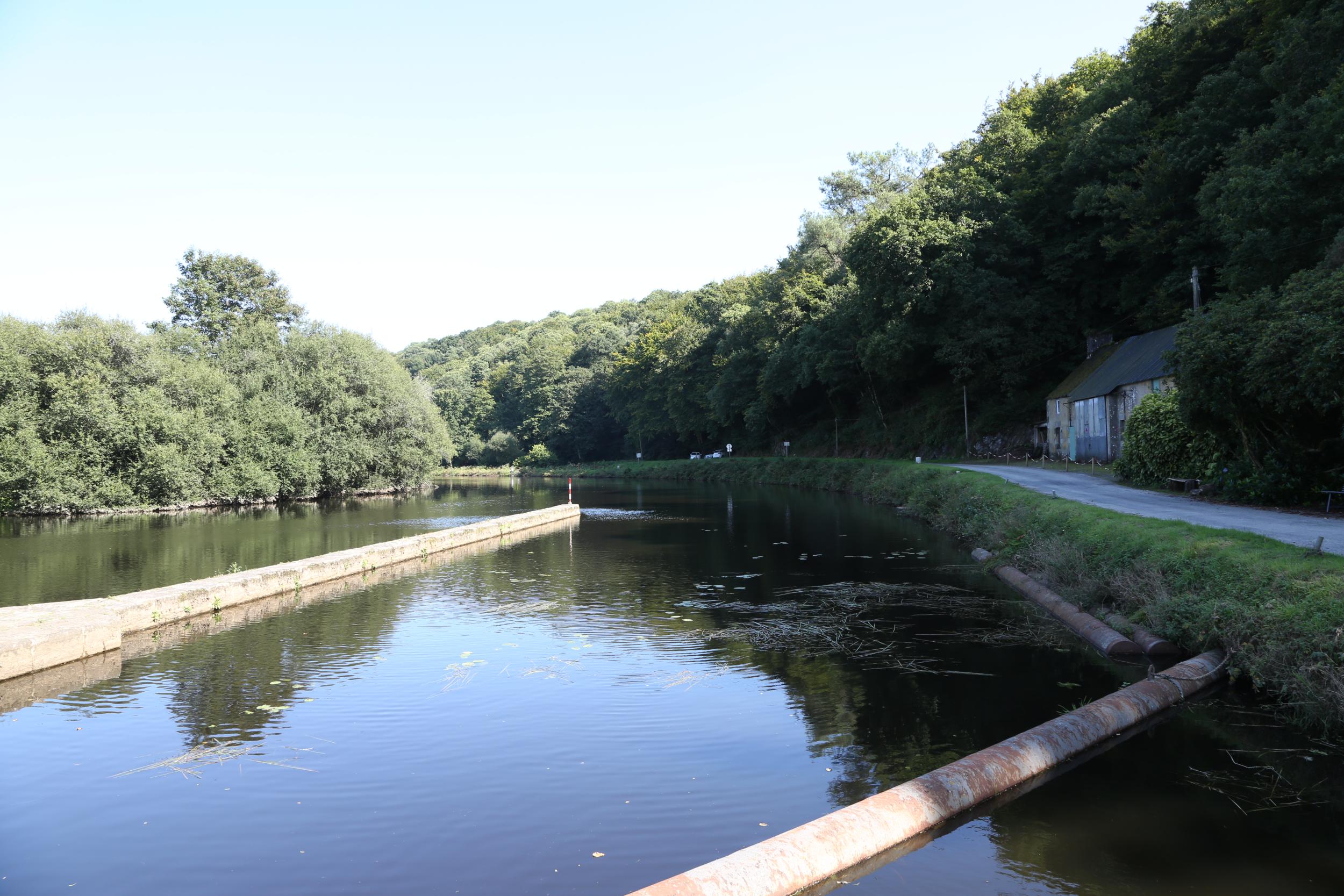 Sluis Moulin le Roc'h, Blavet