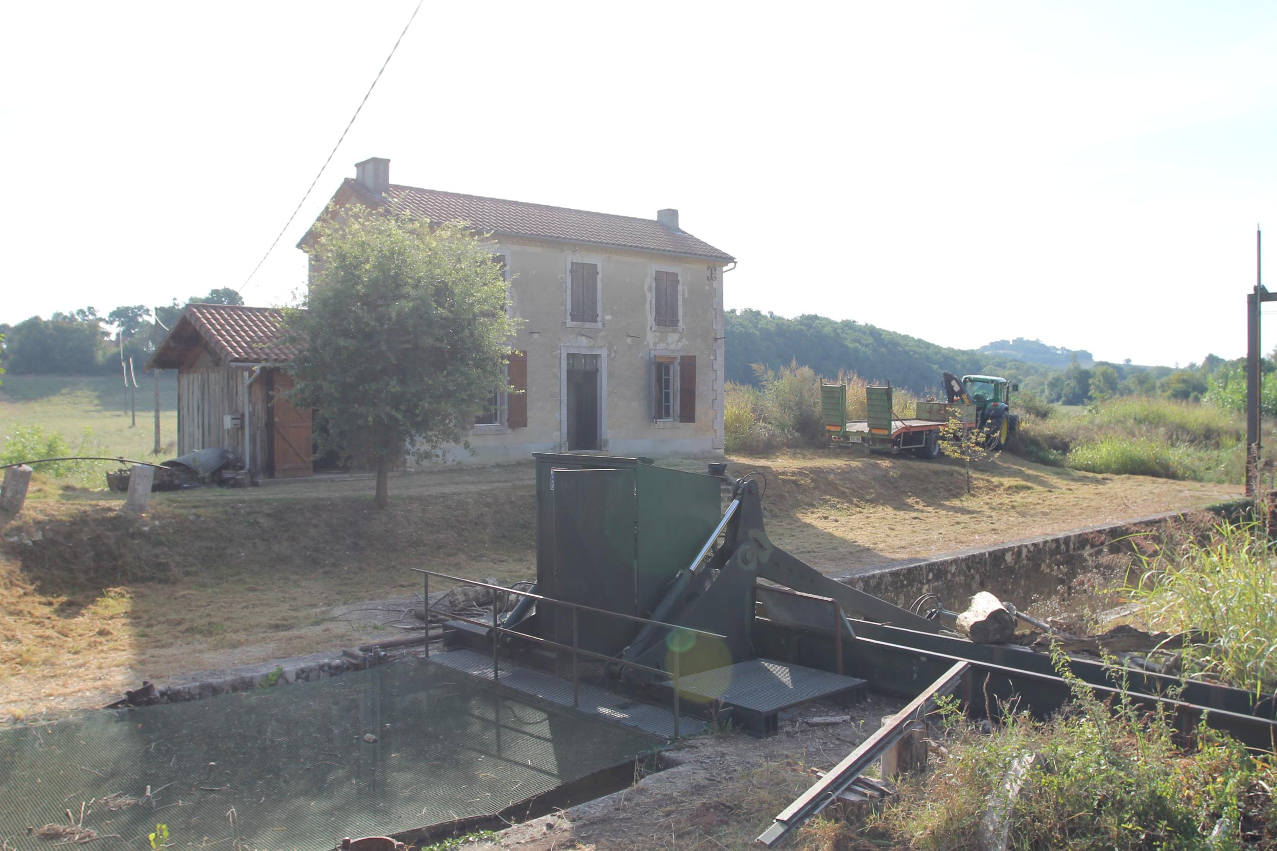 Sluis Moulin de Camarade, Baïse