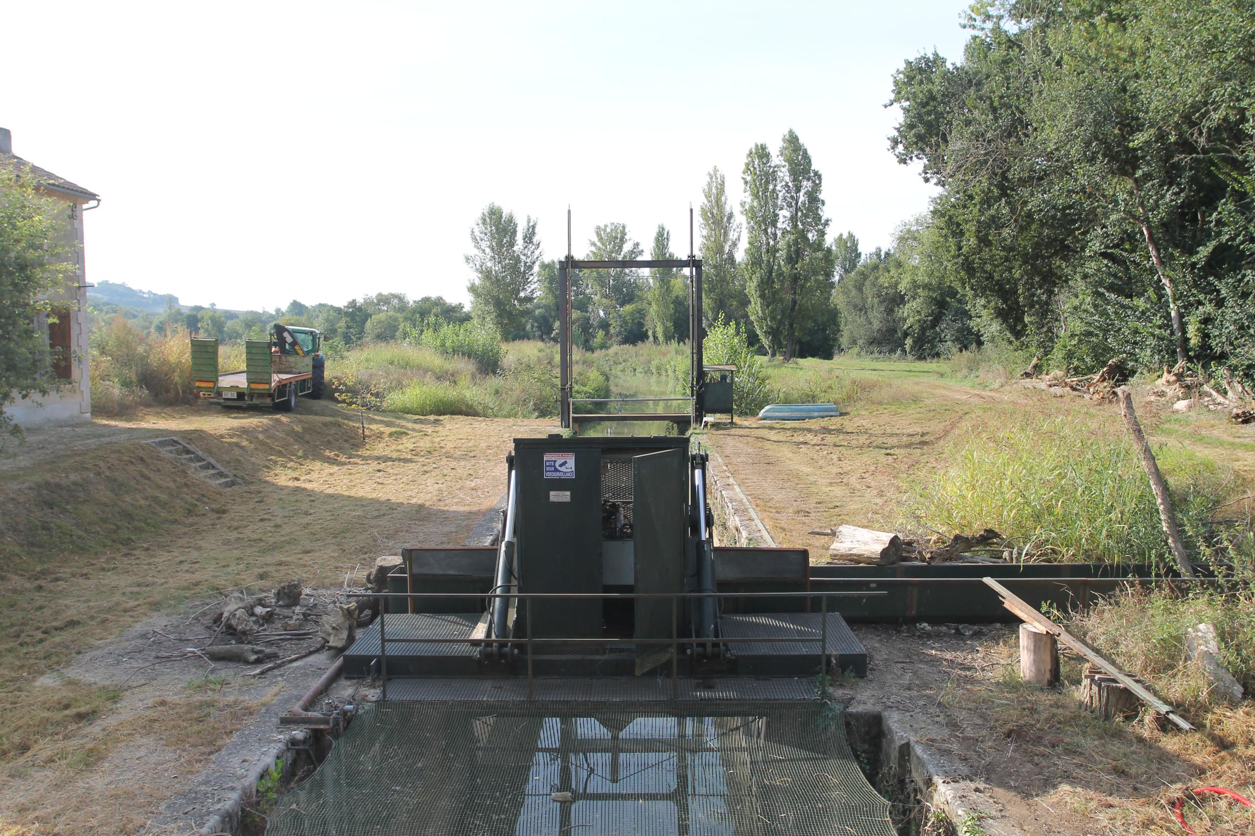 Sluis Moulin de Camarade, Baïse