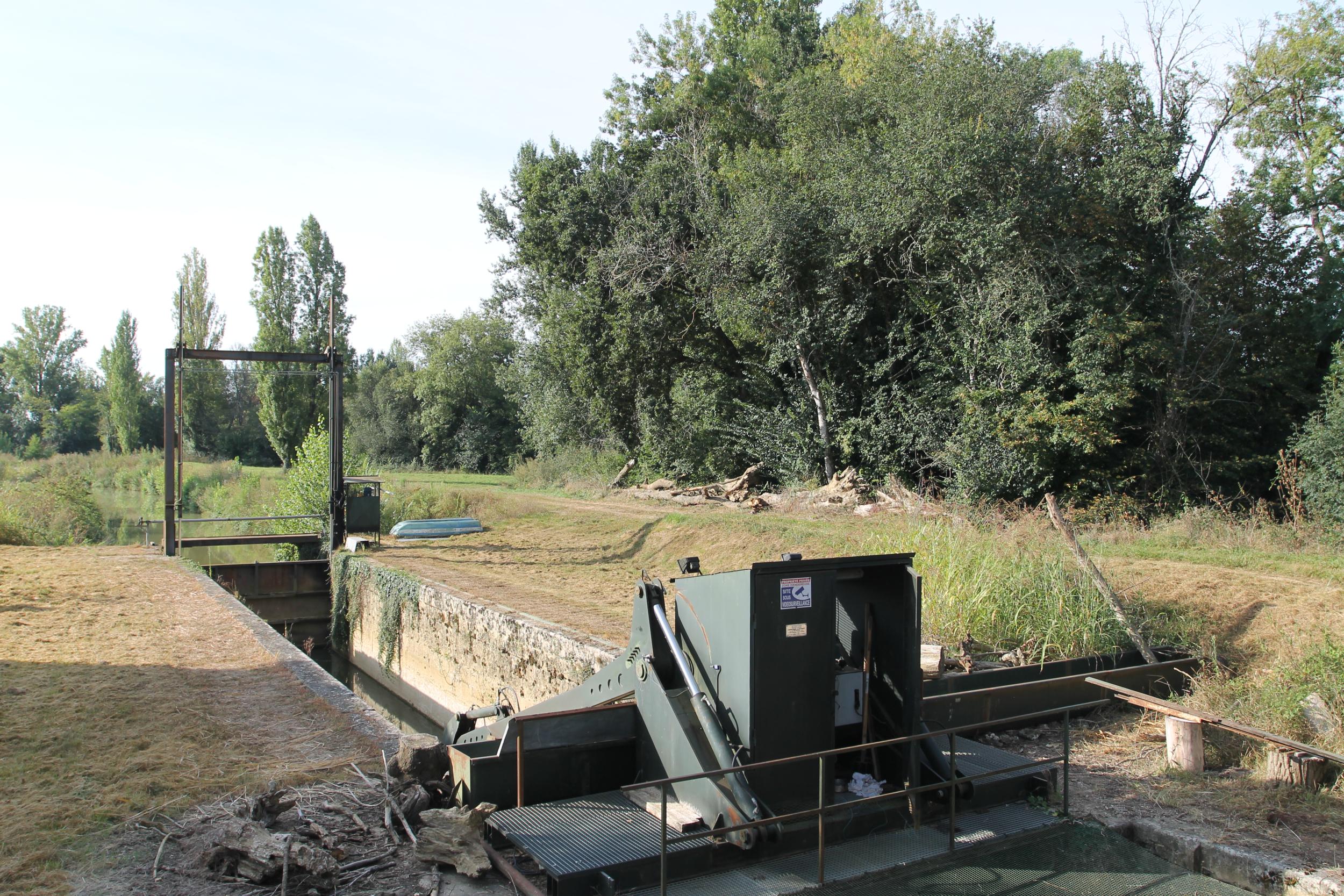 Sluis Moulin de Camarade, Baïse