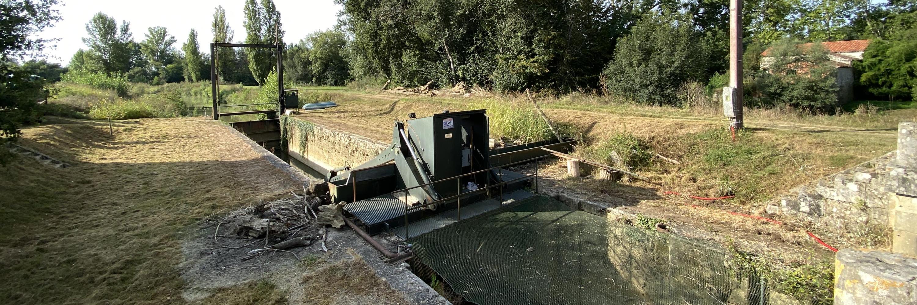 Sluis Moulin de Camarade, Baïse